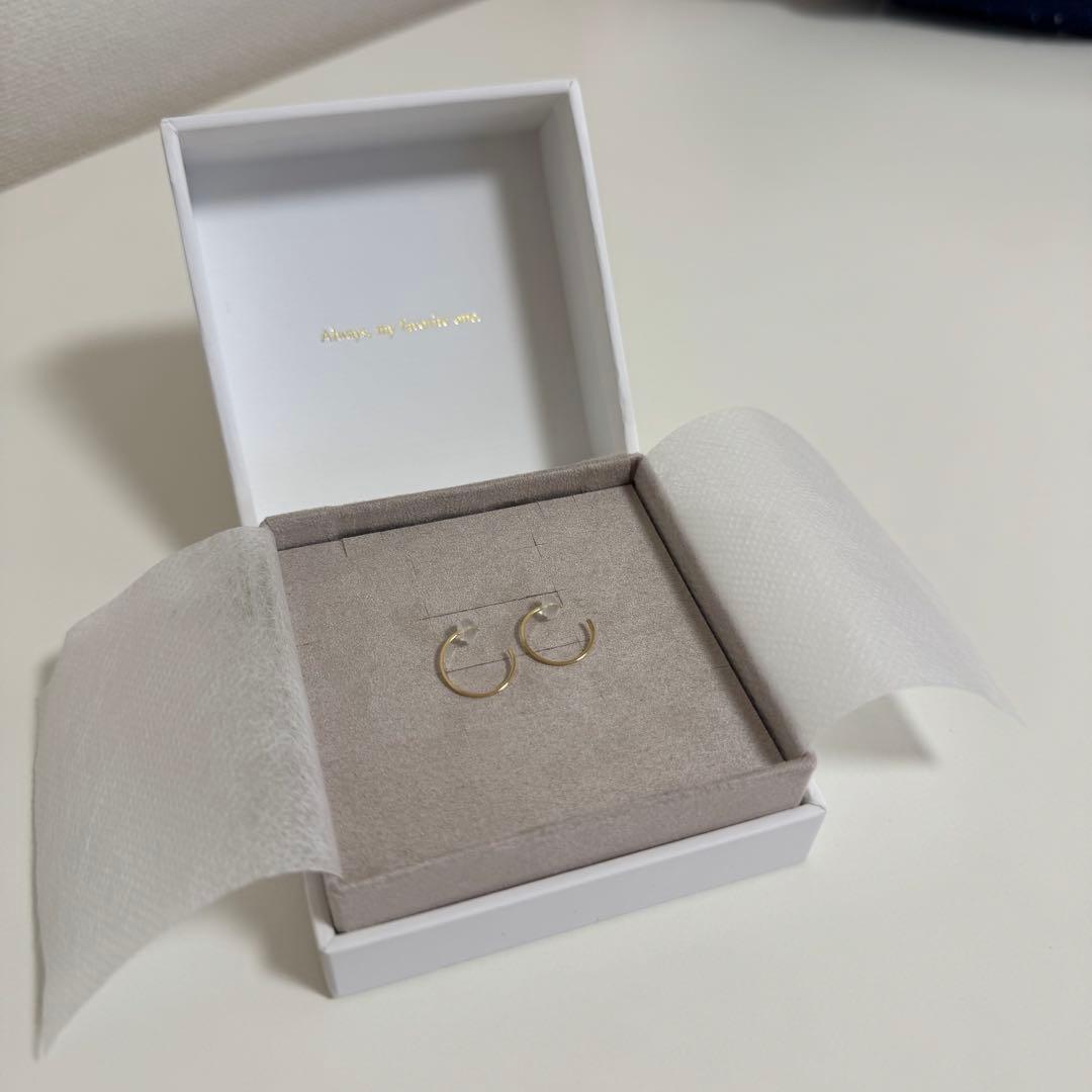 ete K10YG フープピアスS