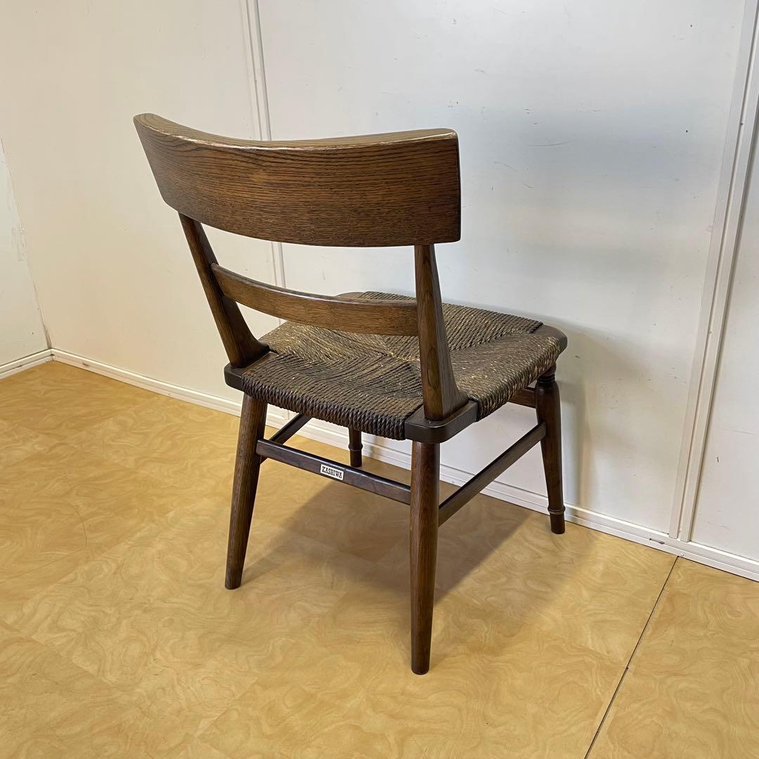 柏木工 チェア① ペーパーコード ウィルダネス 椅子 イス いす アンティーク調