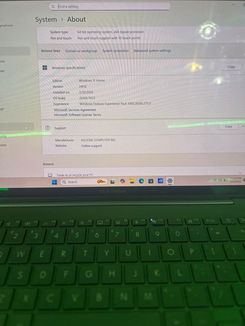 ASUS ノートPC Q425M Intel Core 7 1 TB