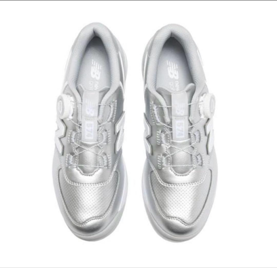 ニューバランス ゴルフシューズ スパイクレス レディース 574