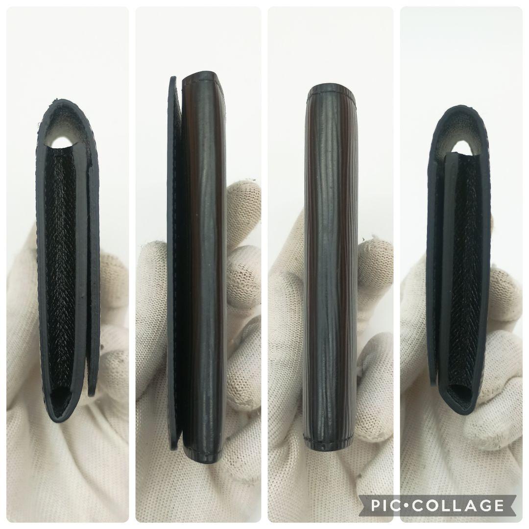 【美品SS】ルイヴィトン　カルトドゥヴィジット　エピ　ノワール　黒　名刺入れ