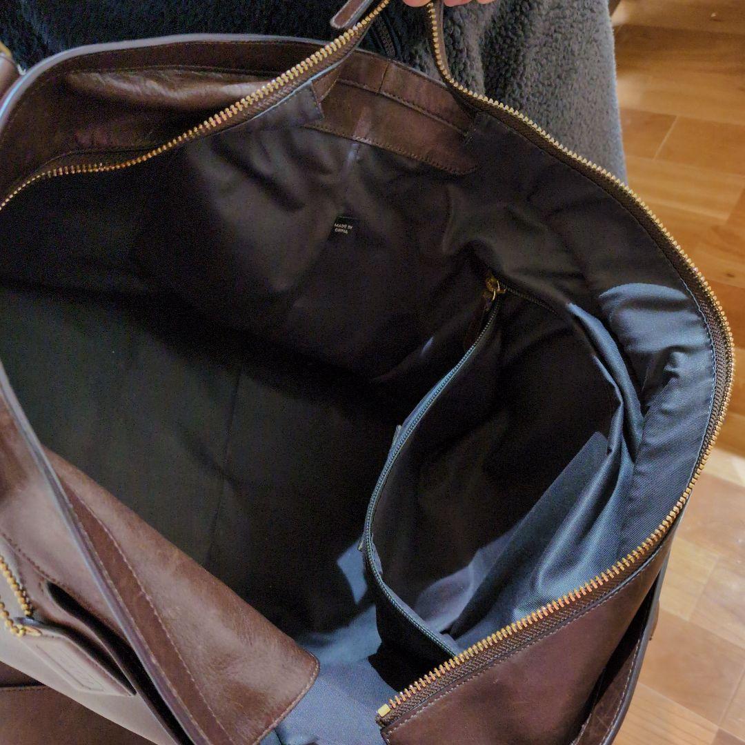 K*n様 COACH ブラウン レザートートバッグ