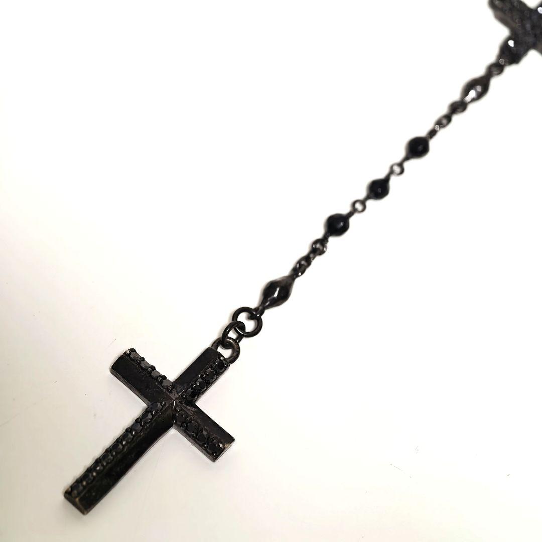 ヴェルヴェットラウンジ グレースペンダント ブラック クロス スターダスト