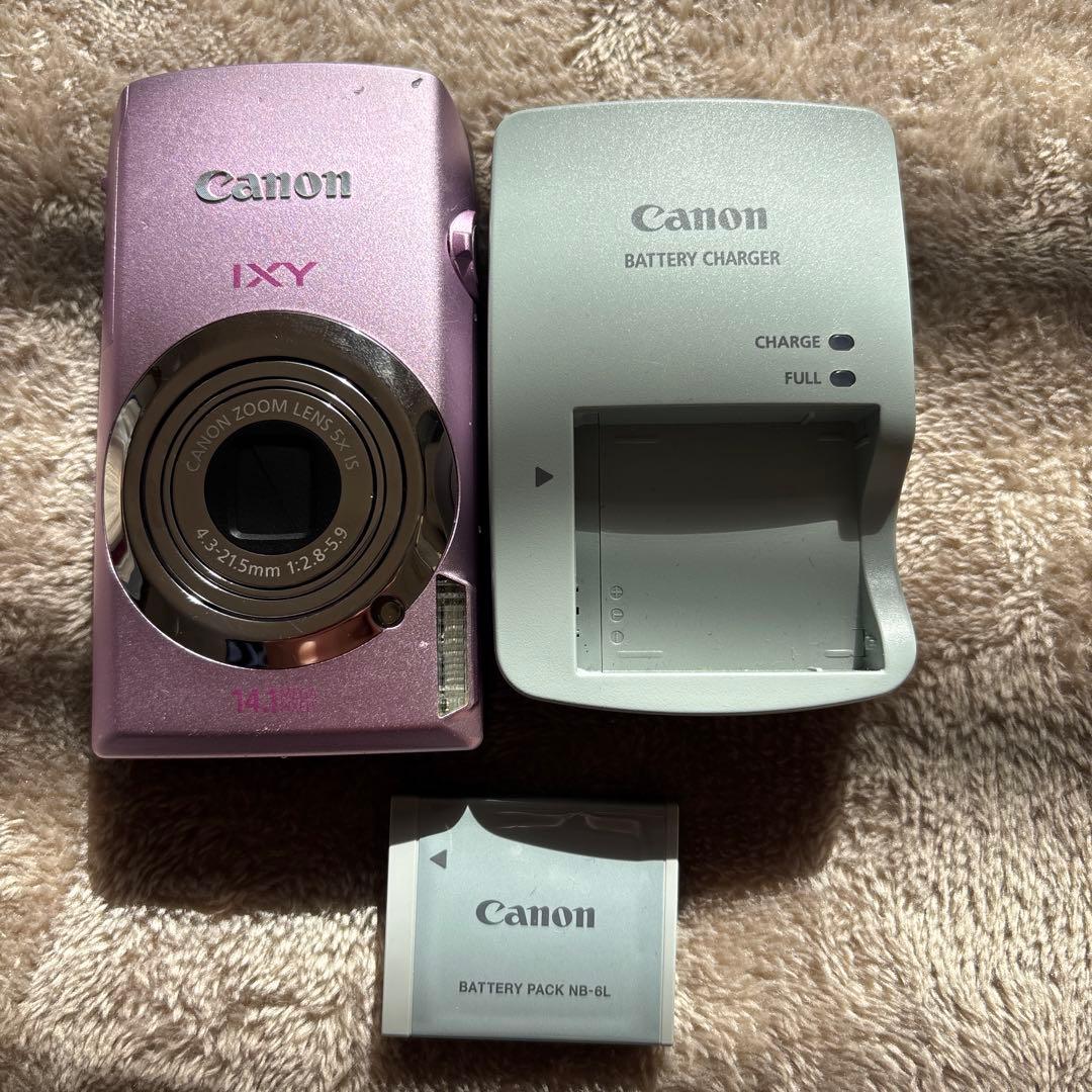 Canon IXY ピンク 14.1メガピクセル コンパクトデジタルカメラ