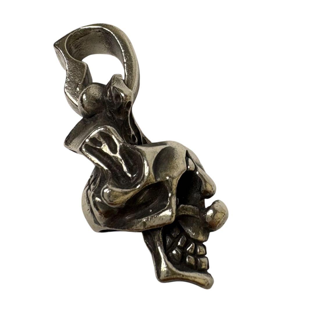 F.A.L ピエロ　スカル　ペンダント　シルバー925ネックレス　レア