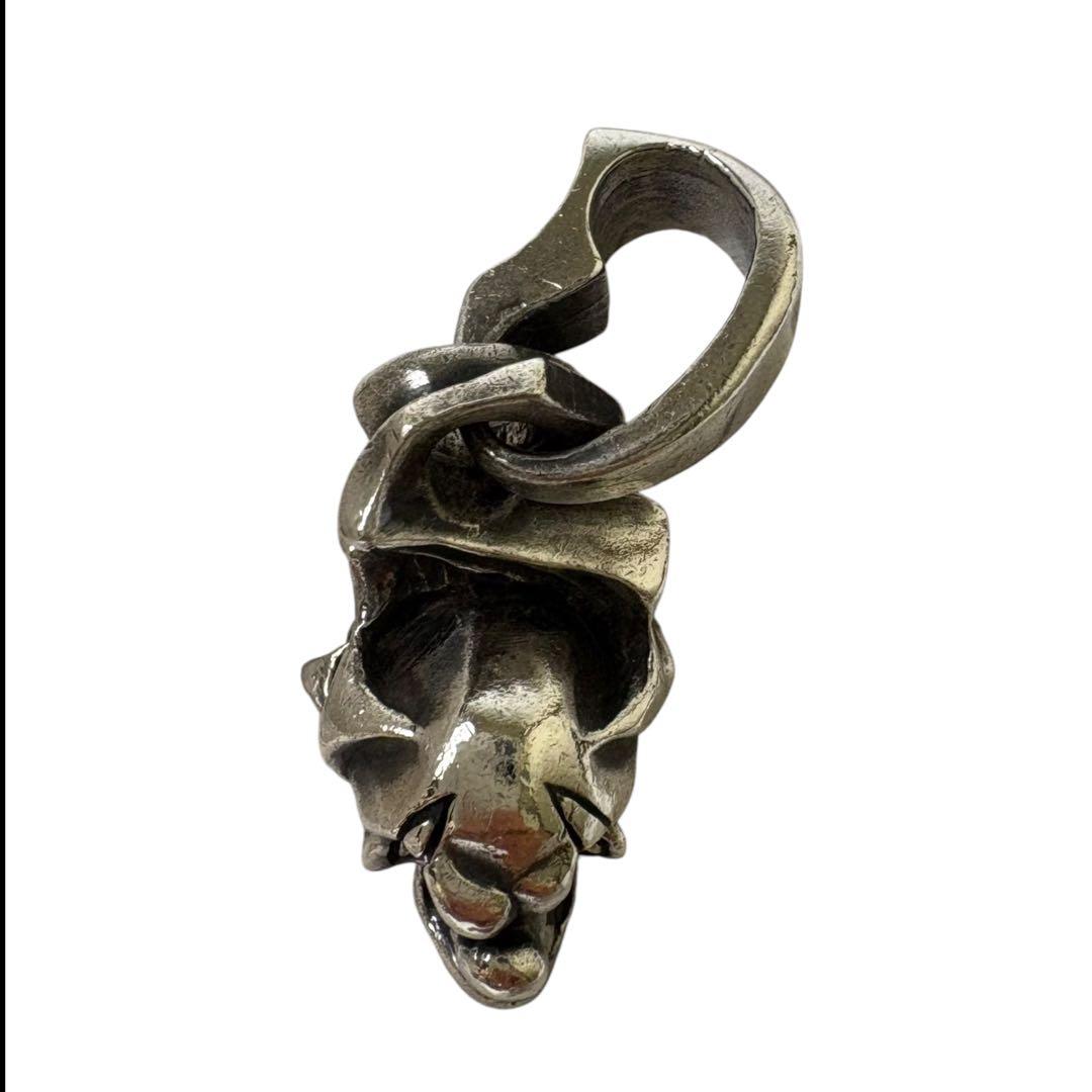 F.A.L ピエロ　スカル　ペンダント　シルバー925ネックレス　レア