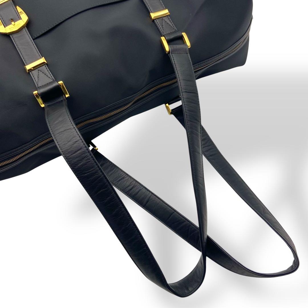 美品 ジャンニヴェルサーチ ボストンバッグ トートバッグ 太陽神 サンバースト