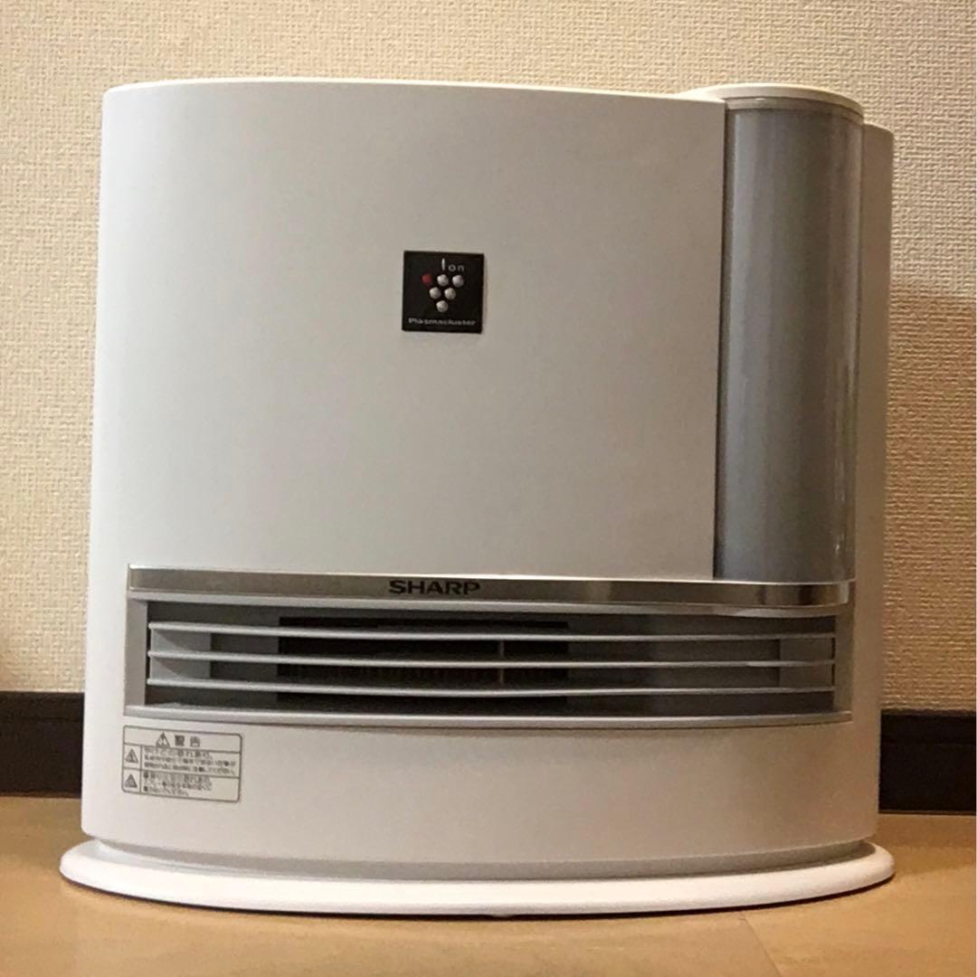 SHARP 加湿器付きセラミックファンヒーター　HX-J12E7-W
