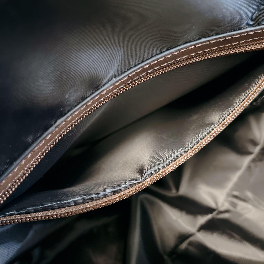 ZARA ザラ ボストンバッグ 2way ブラウン 旅行鞄 レザー 大容量 茶色