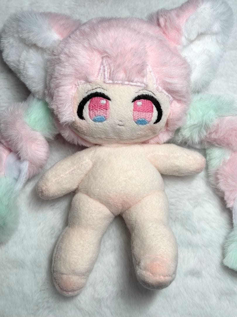 自作ぬい 20cm 無属性 ぬいぐるみ 棉花娃娃 推しぬい ハンドメイド