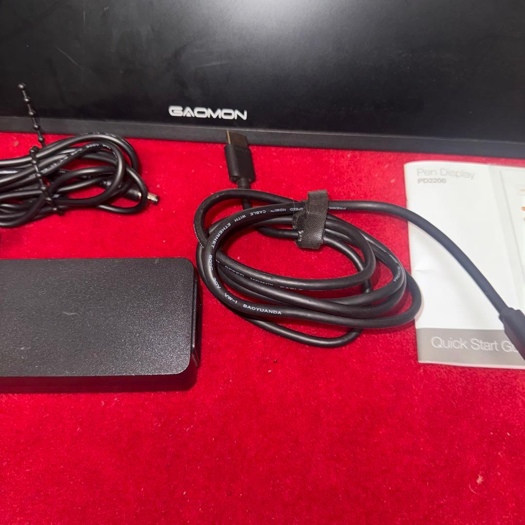 GAOMON PD2200 液晶ペンタブ 21.5インチ動作確認済み ※ペン欠品