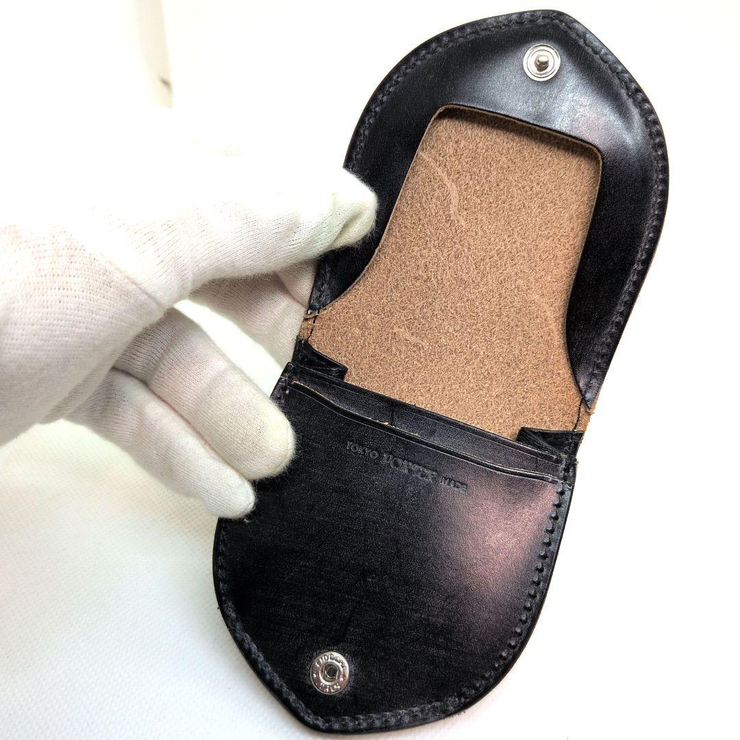 【未使用保管品 箱付き】ポーター　カジノ　ケース　ブライドルレザー　黒