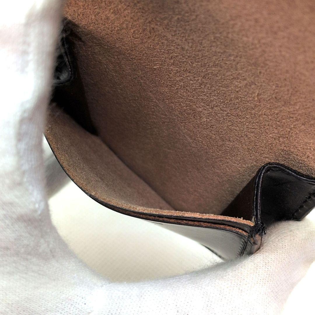 【未使用保管品 箱付き】ポーター　カジノ　ケース　ブライドルレザー　黒