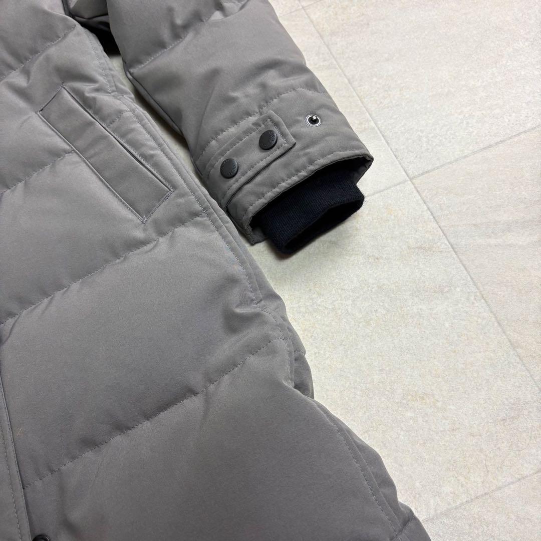 未使用級！カナダグース　最高峰ブラックレーベル　シェルバーンパーカダウン ファー