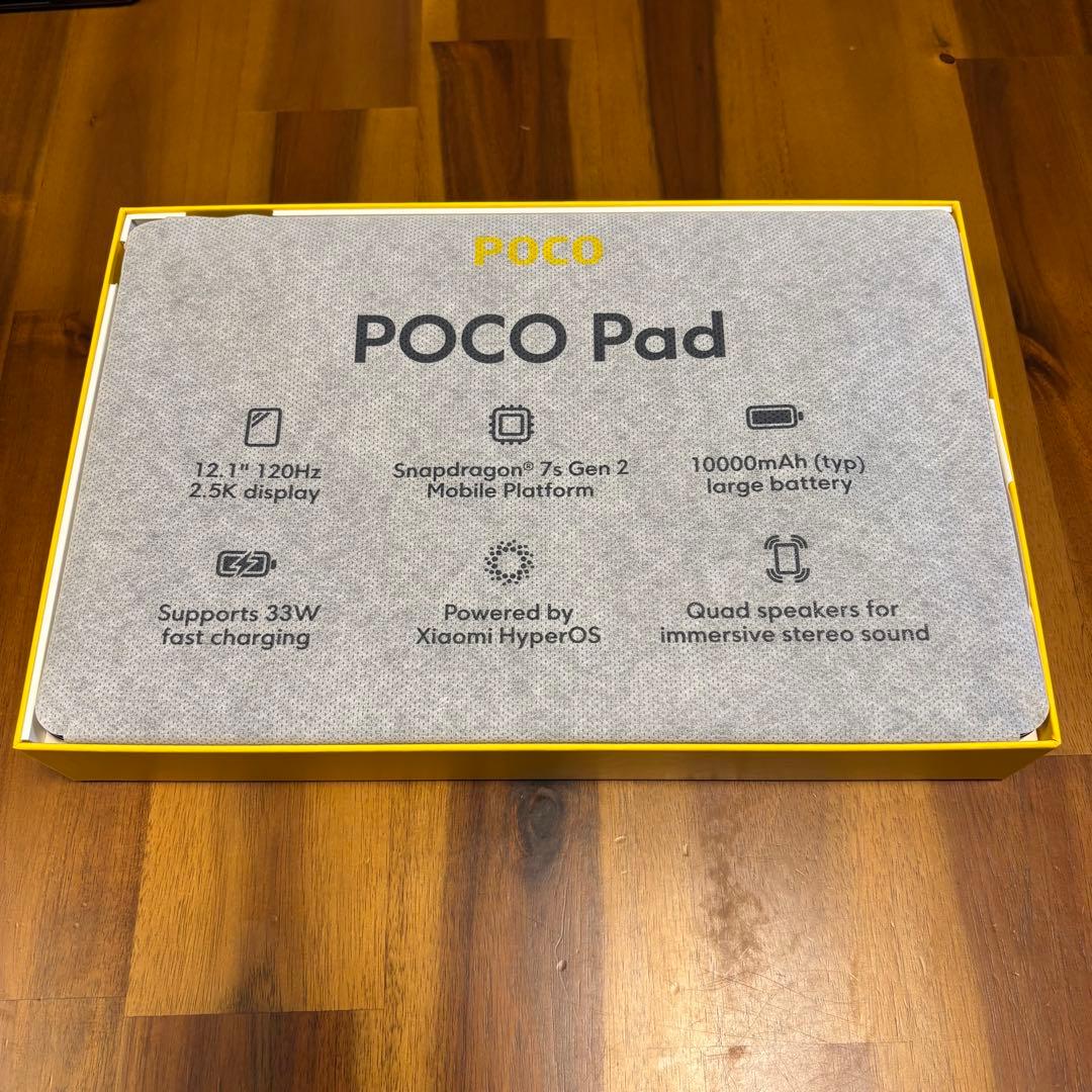 Androidタブレット本体 POCO Pad 8 256GB