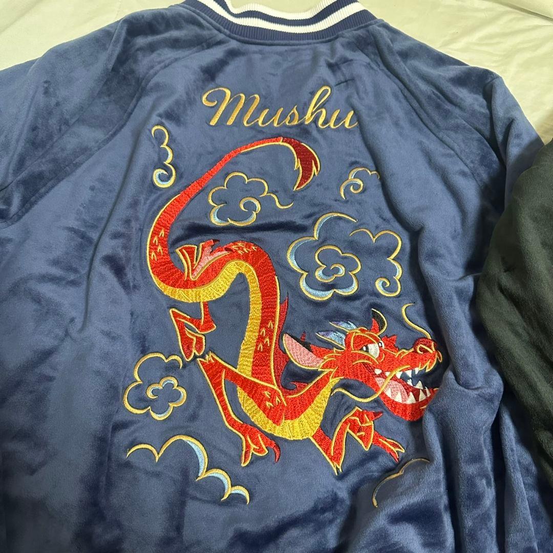 新品未使用　Disney スカジャン　別珍　ベロア　2点セット