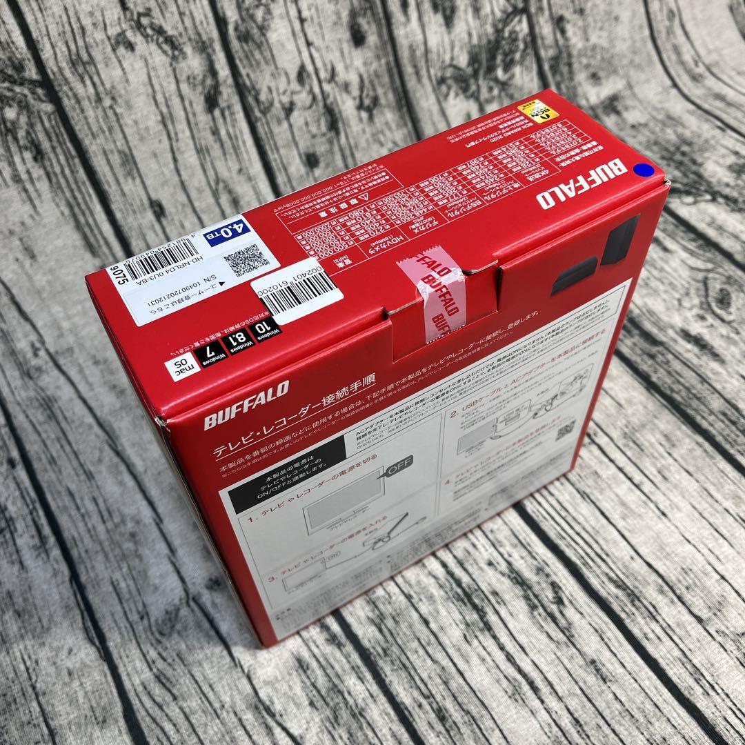BUFFALO 外付けハードディスク 4TB HD-NRLD4.0U3-BA