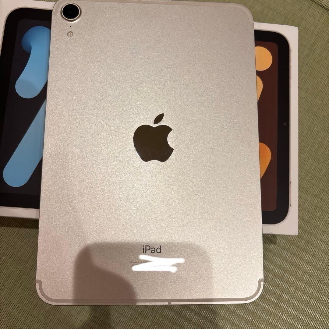 Pad mini 6 256GB Cellular　SIMフリー　スターライト