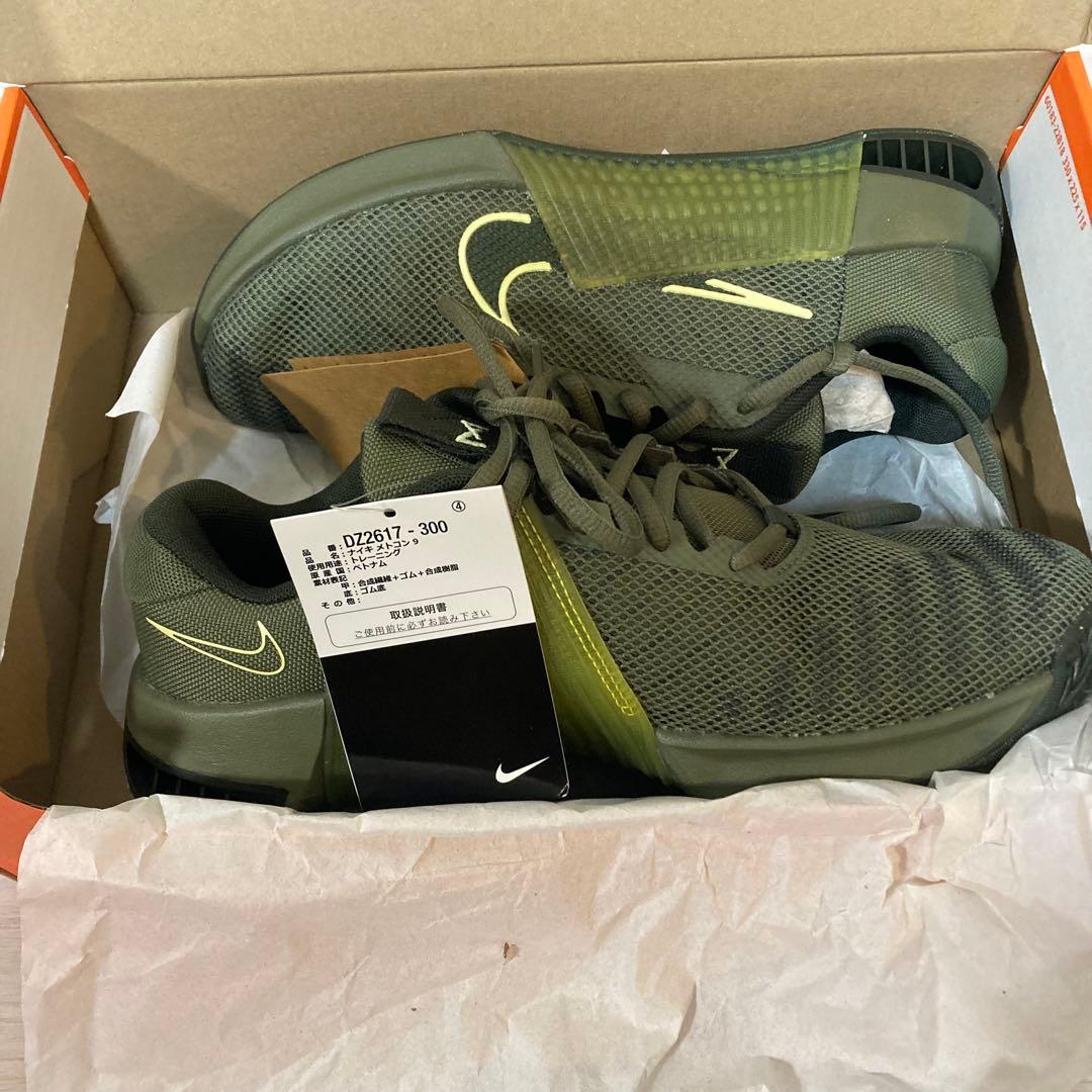 新品未使用！NIKE メトコン9 25.5