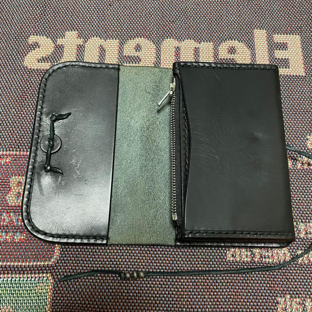 【美品】TADY&KING TADY Leather ウォレット カスタム品 黒