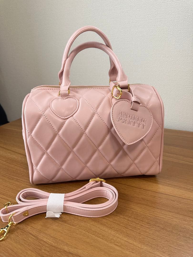 Angelic prettyおでかけキルティングボストンバッグ