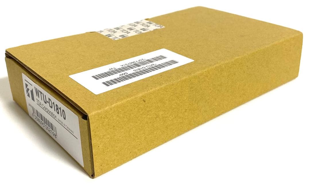 新品TOA デジタル ワイヤレス チューナーユニット WTU-D1810