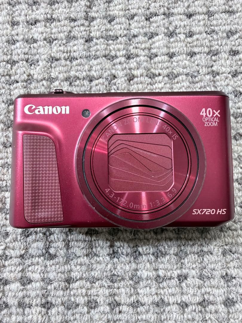 ジャンク Canon POWERSHOT SX720 HS レッド