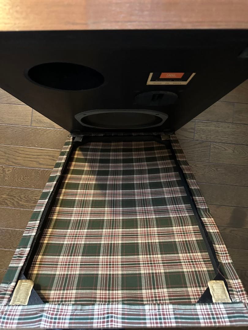 JBL スピーカー ポート付き 黒木目