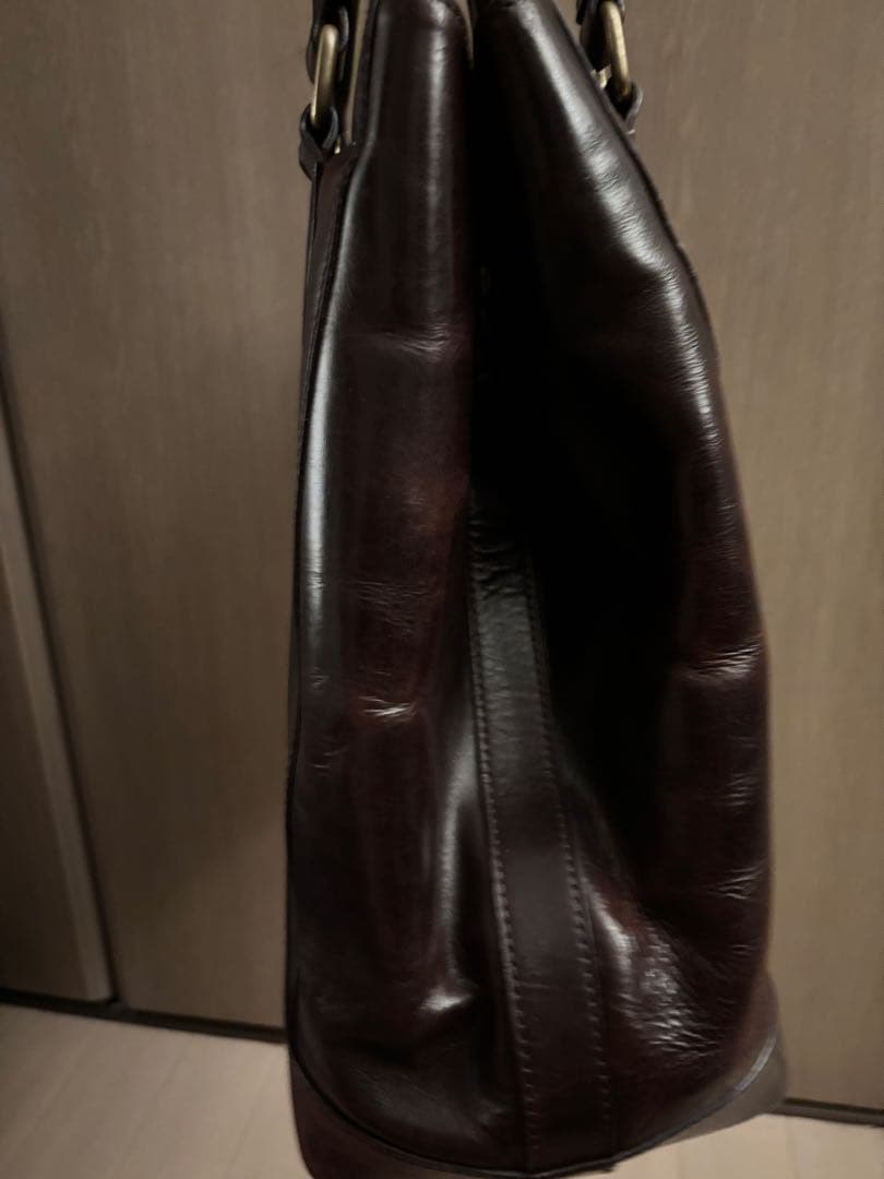 ガンゾGANZO オープントートＧＵＤ　バーガンディ