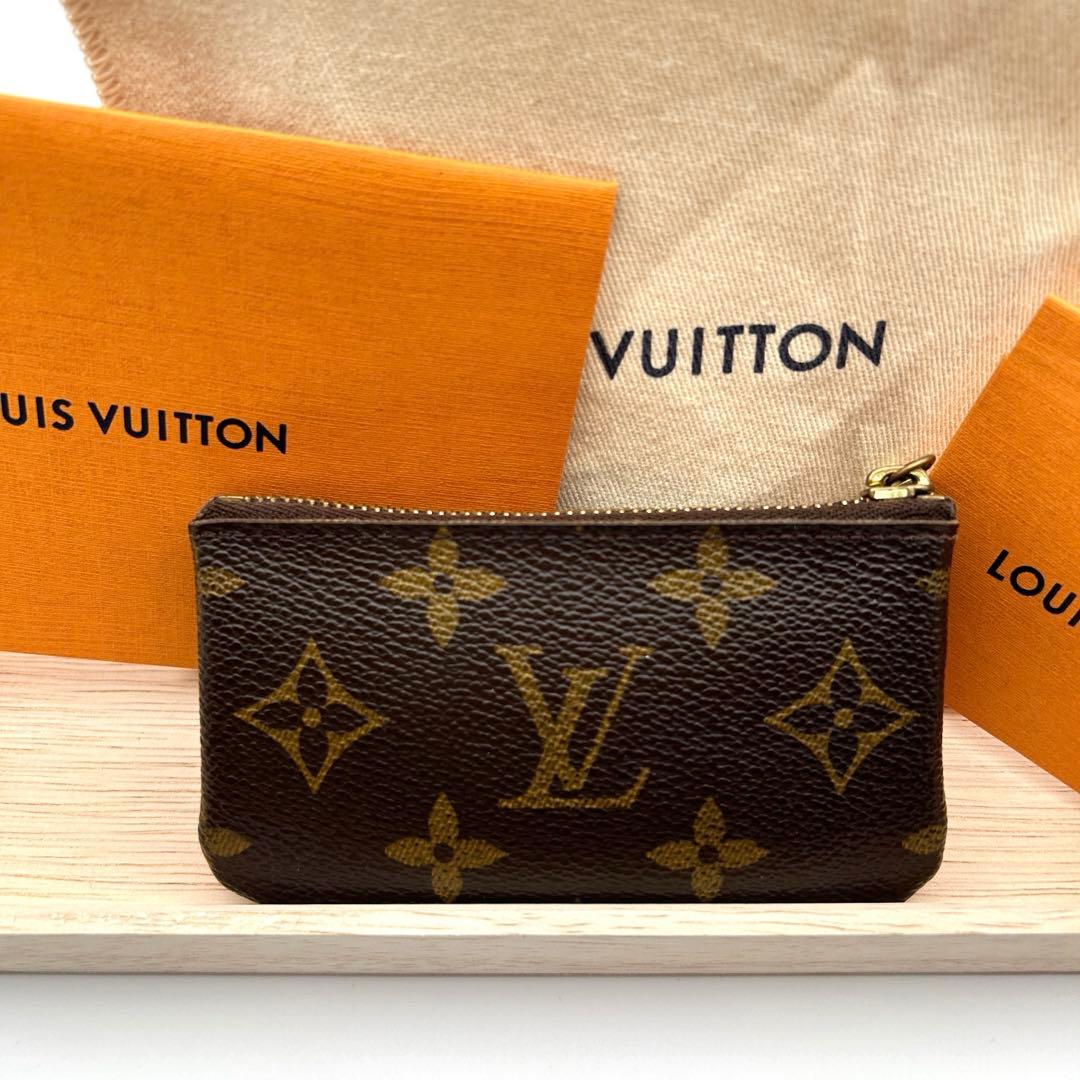 美品Louis Vuitton ルイヴィトン モノグラム ケース 小銭入れ