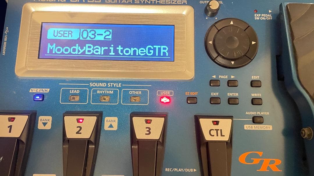 中古 ギターシンセサイザー ROLAND GR-55 ローランド