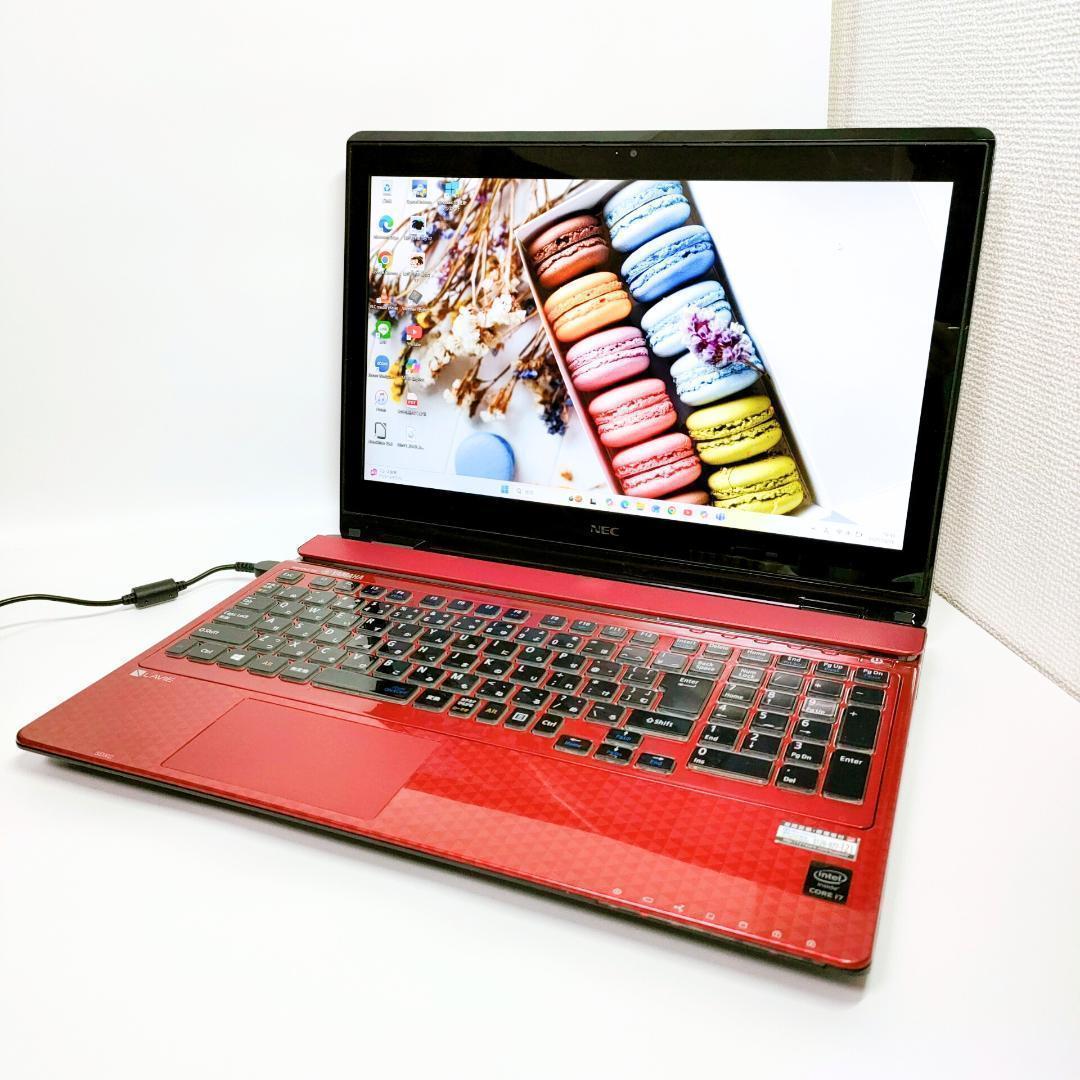 16G✨️Corei7/タッチパネル/特大1TB/カメラ付きNECノートパソコン