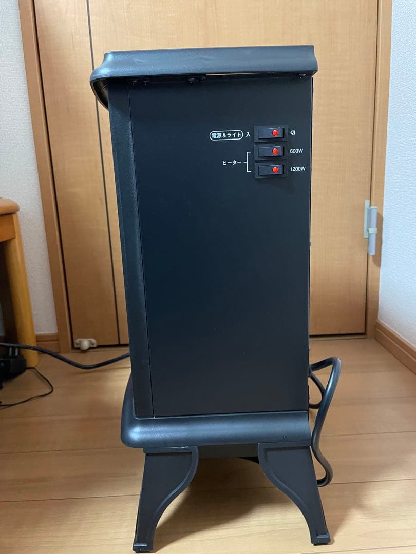 ノスタルジア 暖炉型ヒーター CH-T1840BK