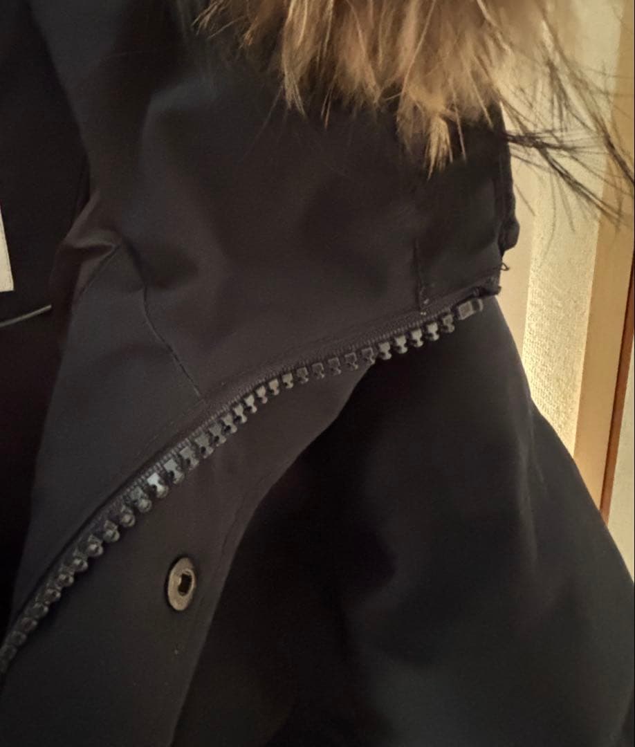 DANTON レディースロングダウン ネイビー 36