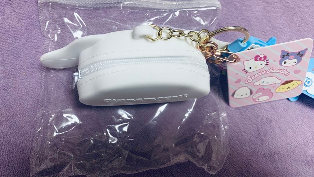 ★シナモロール腕時計⑤【箱／特典3点】ZGOサンリオ海外限定アナログデジタル両式