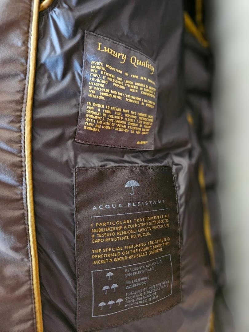 Moorer ACOMA ブラウン ダウンジャケットsize54