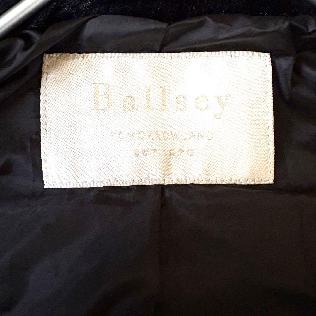 Ballsey ボールジィ　ライトダウンコンビ フーデットコート 36 黒