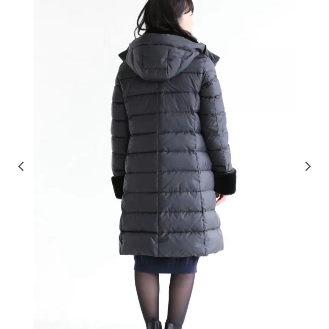 Ballsey ボールジィ　ライトダウンコンビ フーデットコート 36 黒