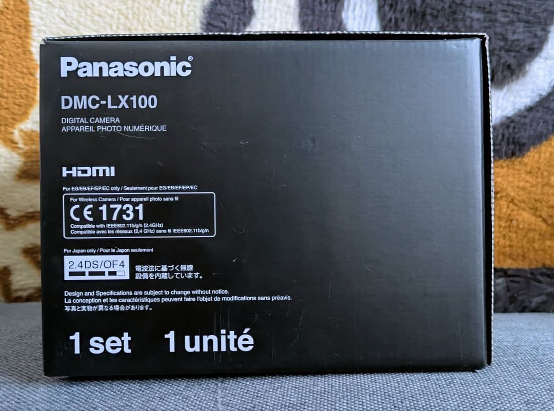 Panasonic DMC-LX100 コンパクトデジタルカメラ 4K