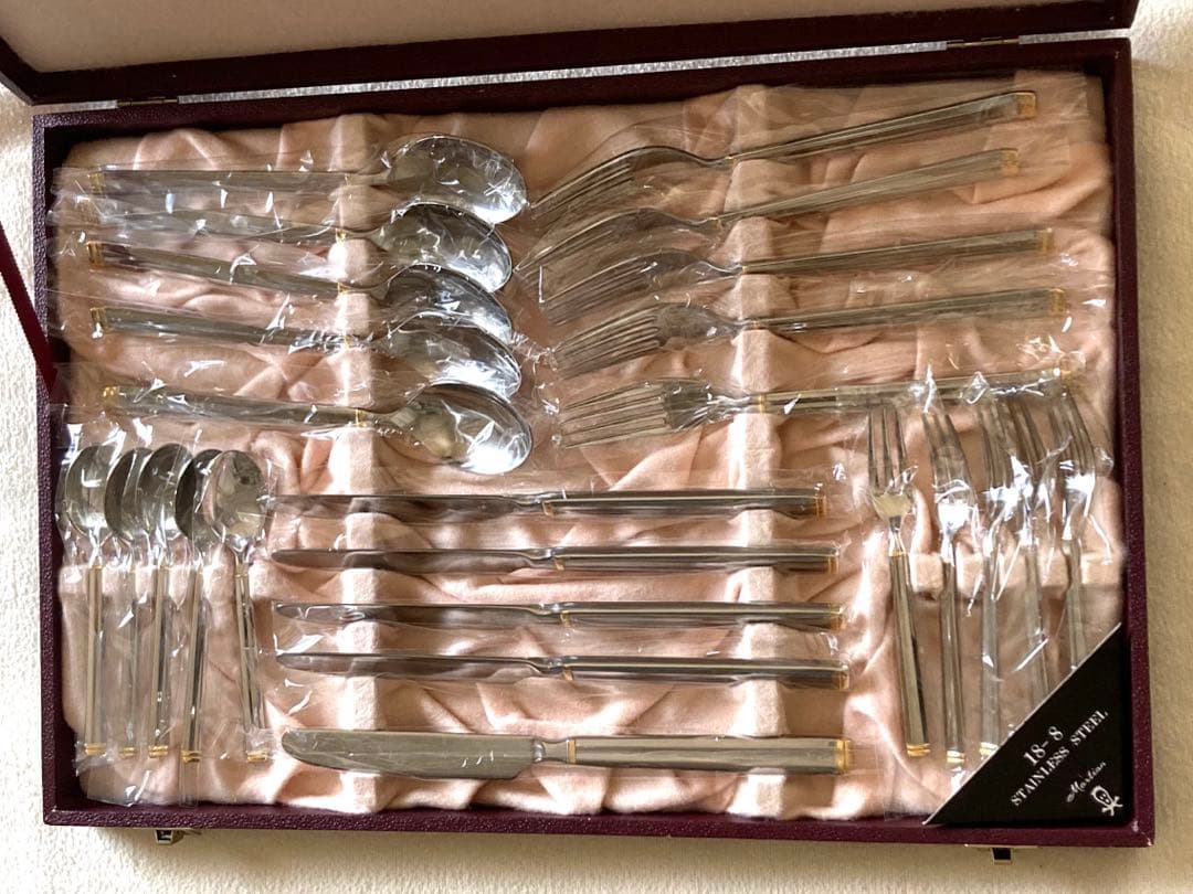 YJMさま専用　マーシャン スカンジナビア 金彩 ディナーカトラリーセット