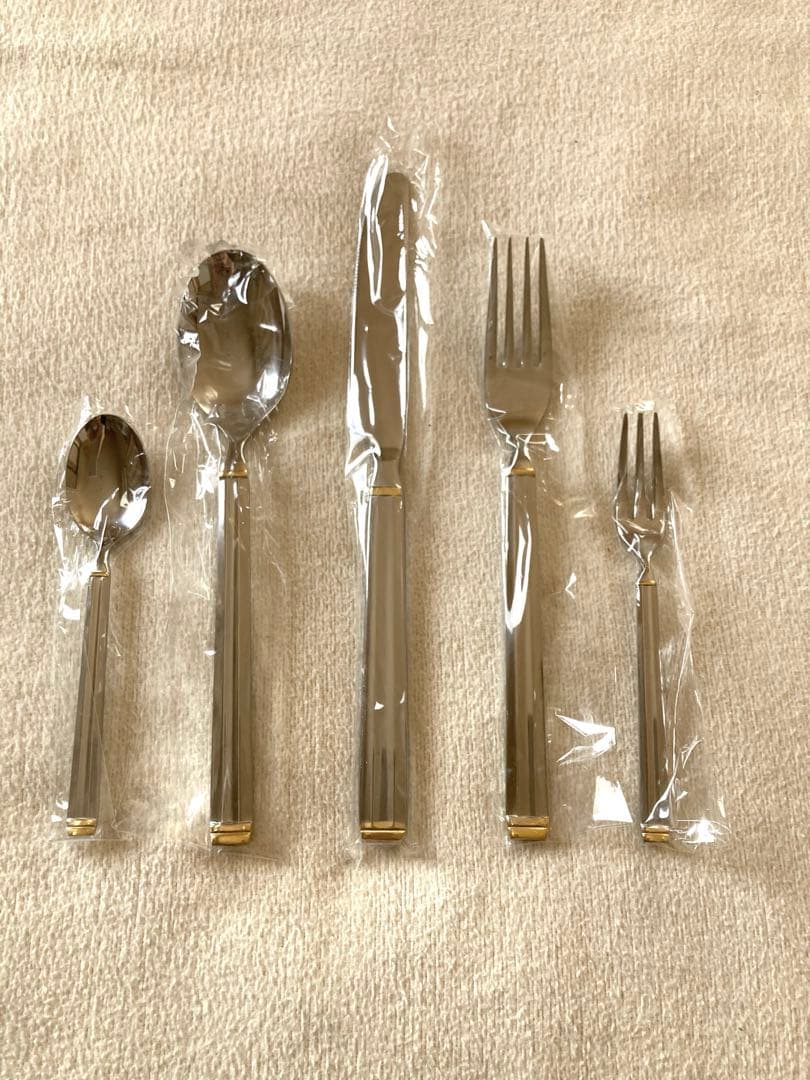 YJMさま専用　マーシャン スカンジナビア 金彩 ディナーカトラリーセット