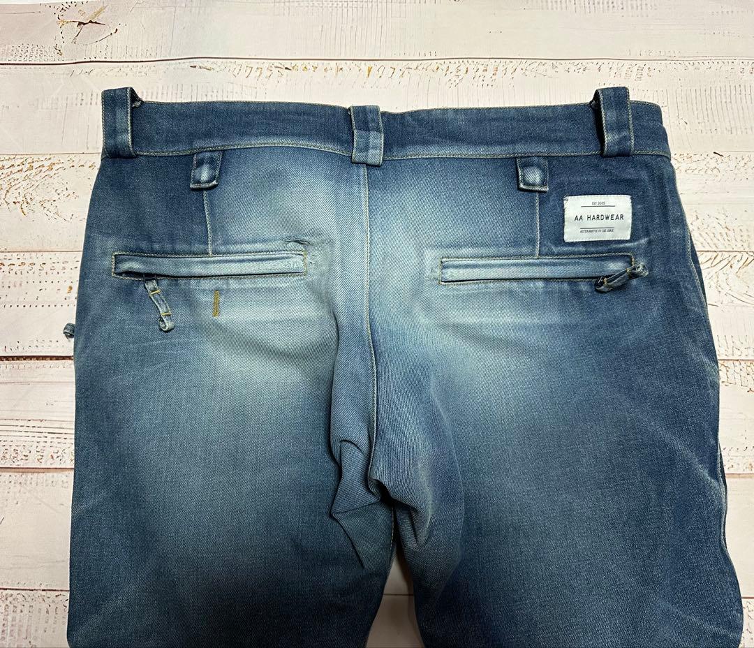 aa hardwear リアルデニムパンツ