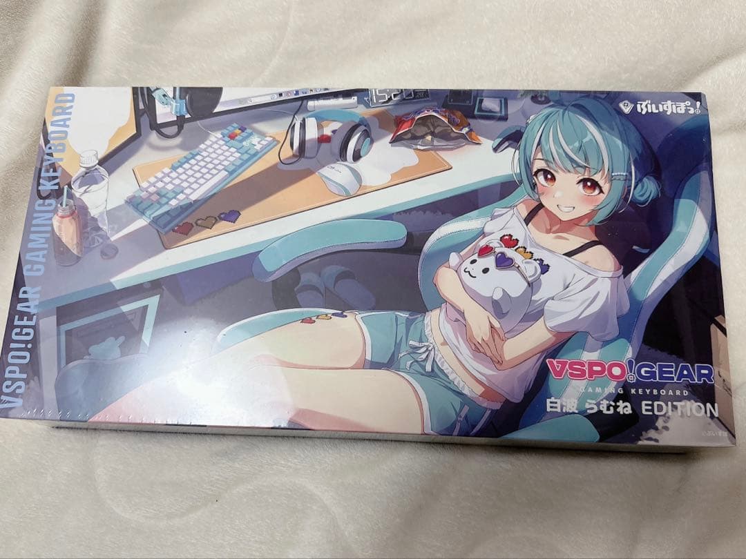 ぶいすぽキーボード 白波らむね