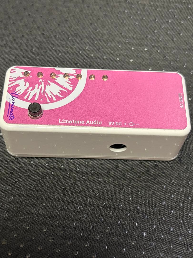 ギター Limetone Audio illuminate box mini pink