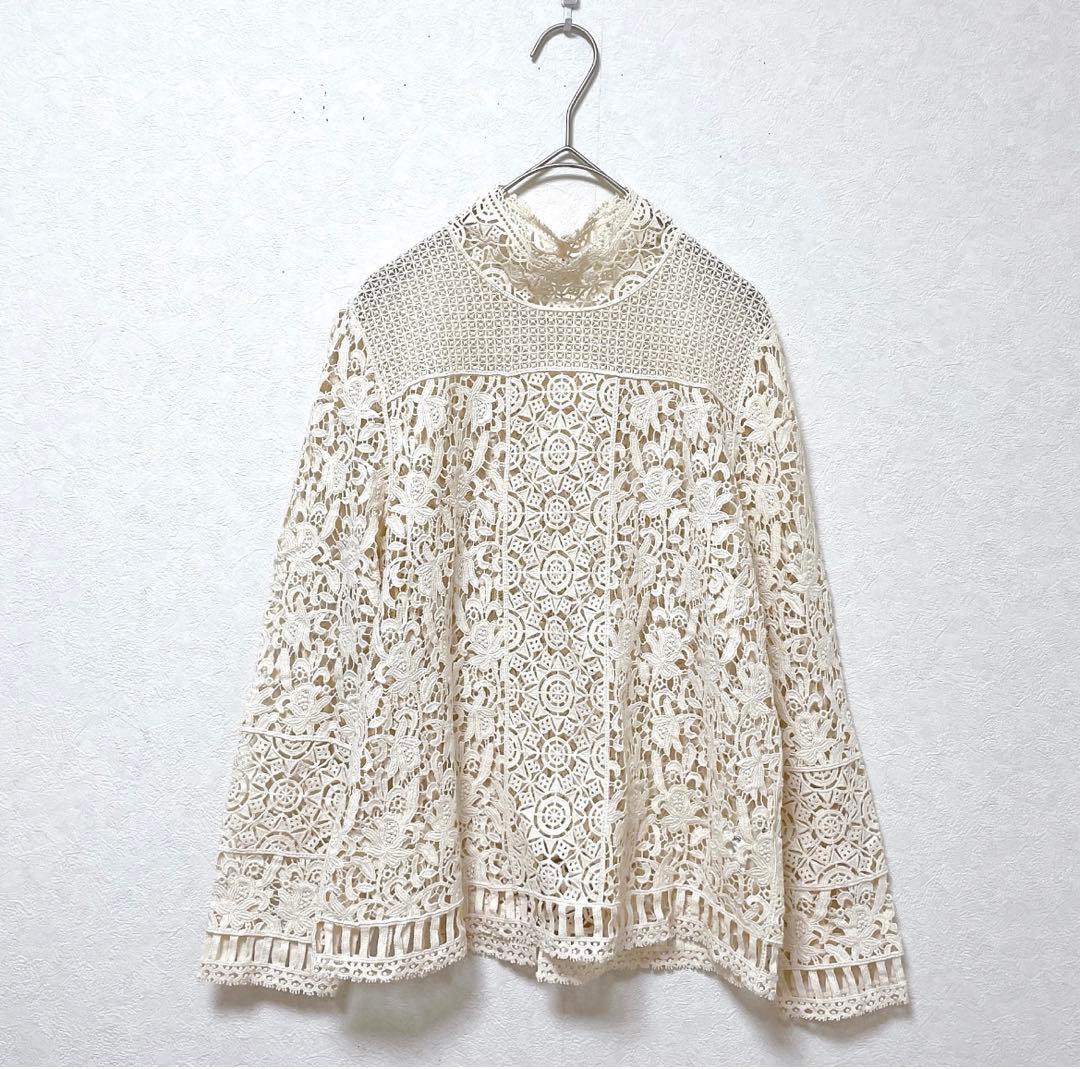 未使用タグ付き✨ トゥモローランド/マカフィー レース ブラウス