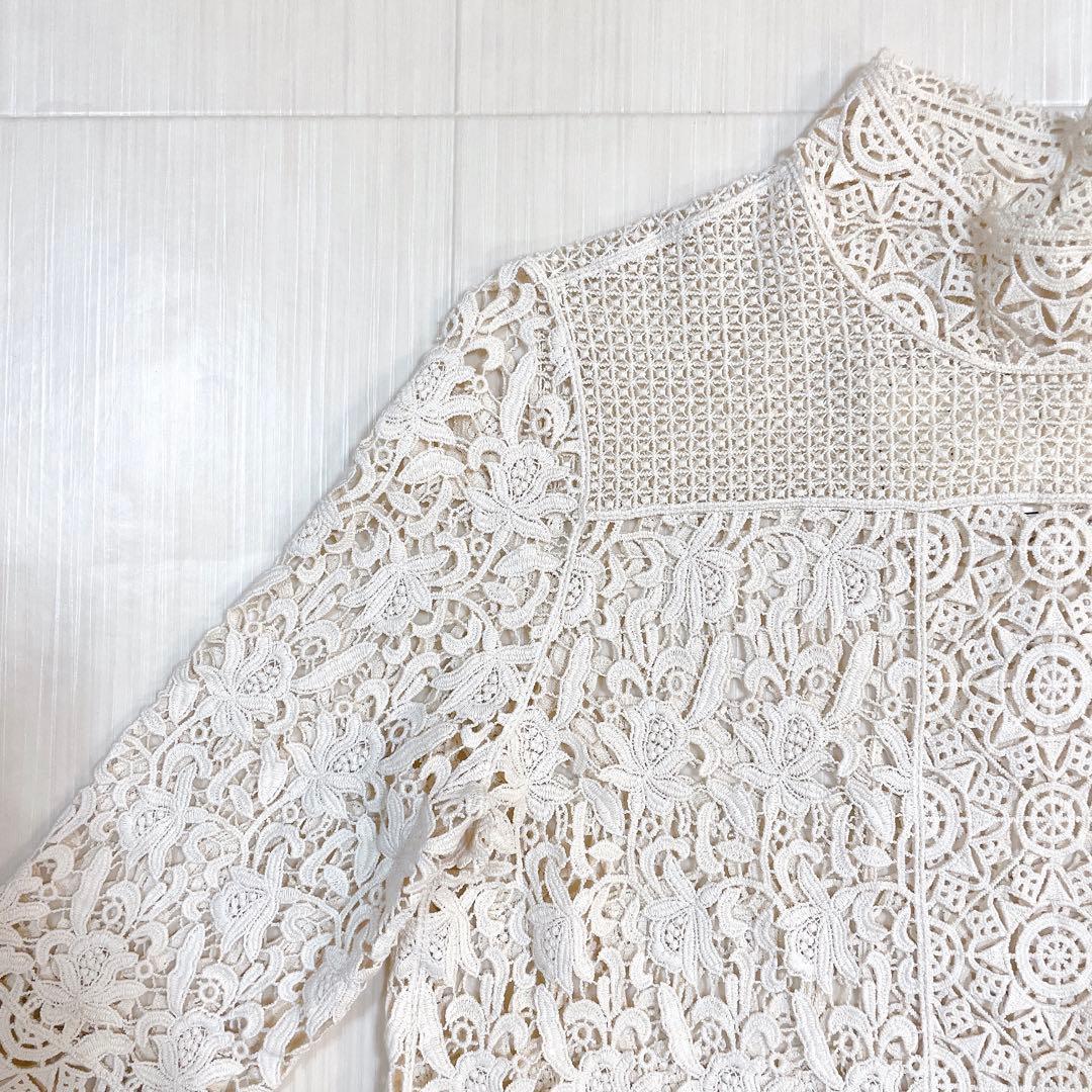 未使用タグ付き✨ トゥモローランド/マカフィー レース ブラウス