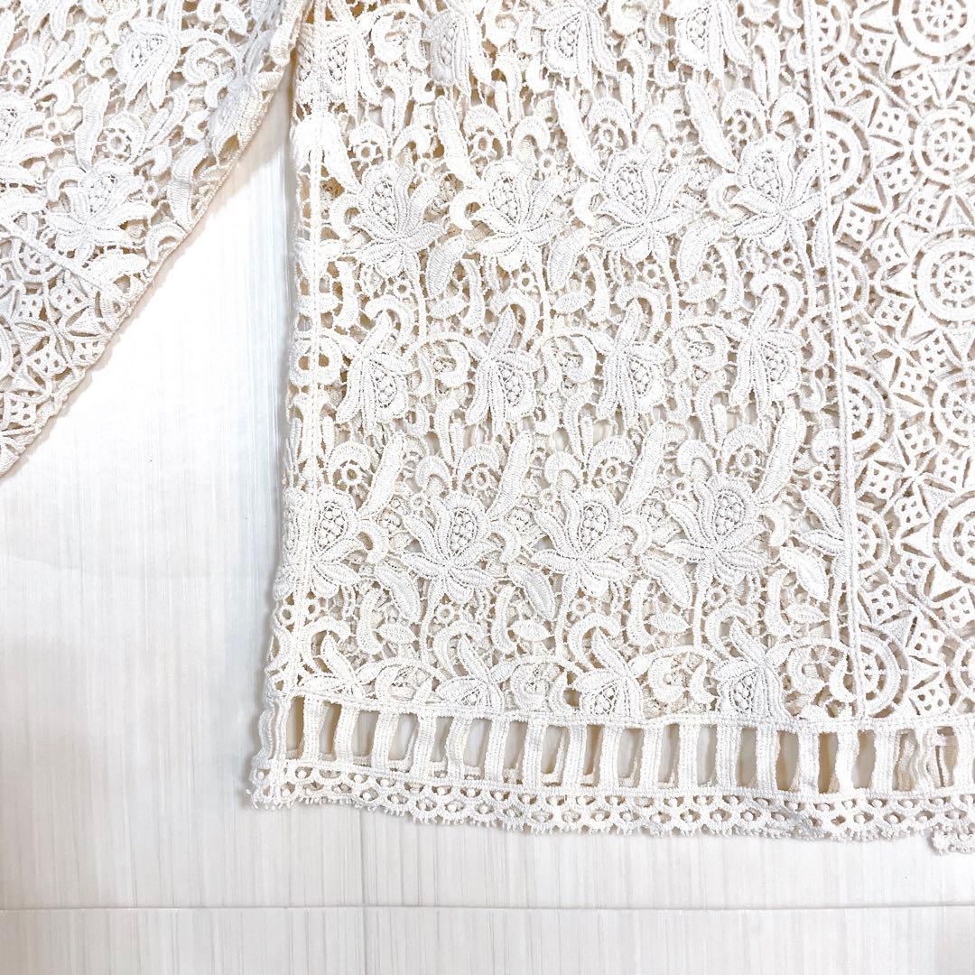 未使用タグ付き✨ トゥモローランド/マカフィー レース ブラウス