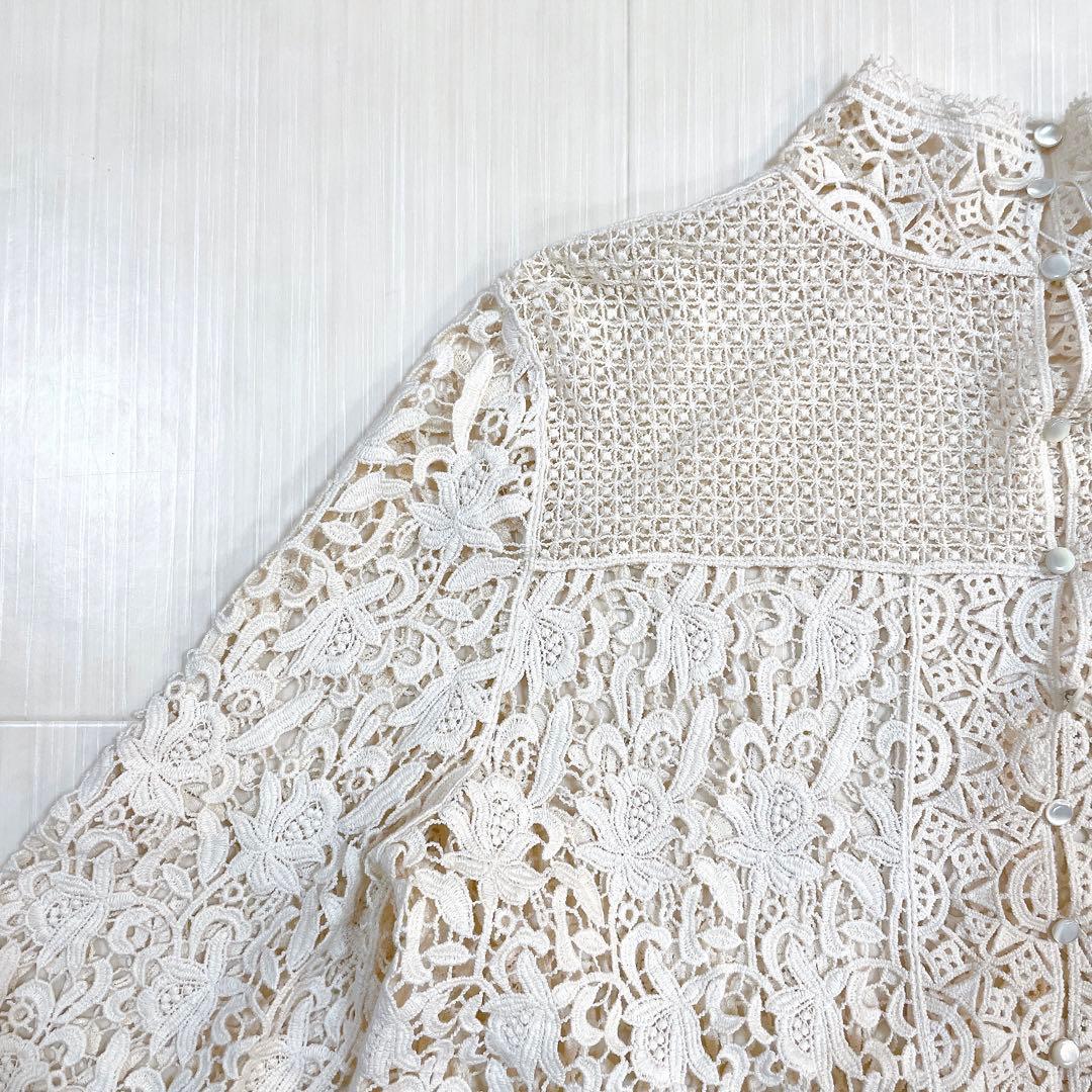 未使用タグ付き✨ トゥモローランド/マカフィー レース ブラウス