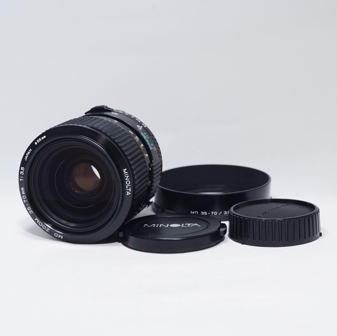 美品 Minolta new MD ZOOM 35-70mm F3.5 マクロ付