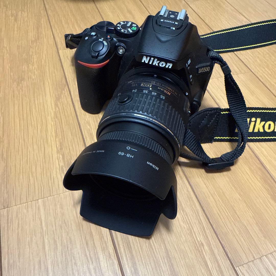 【中古】Nikon D5500 ダブルズームキット ブラック